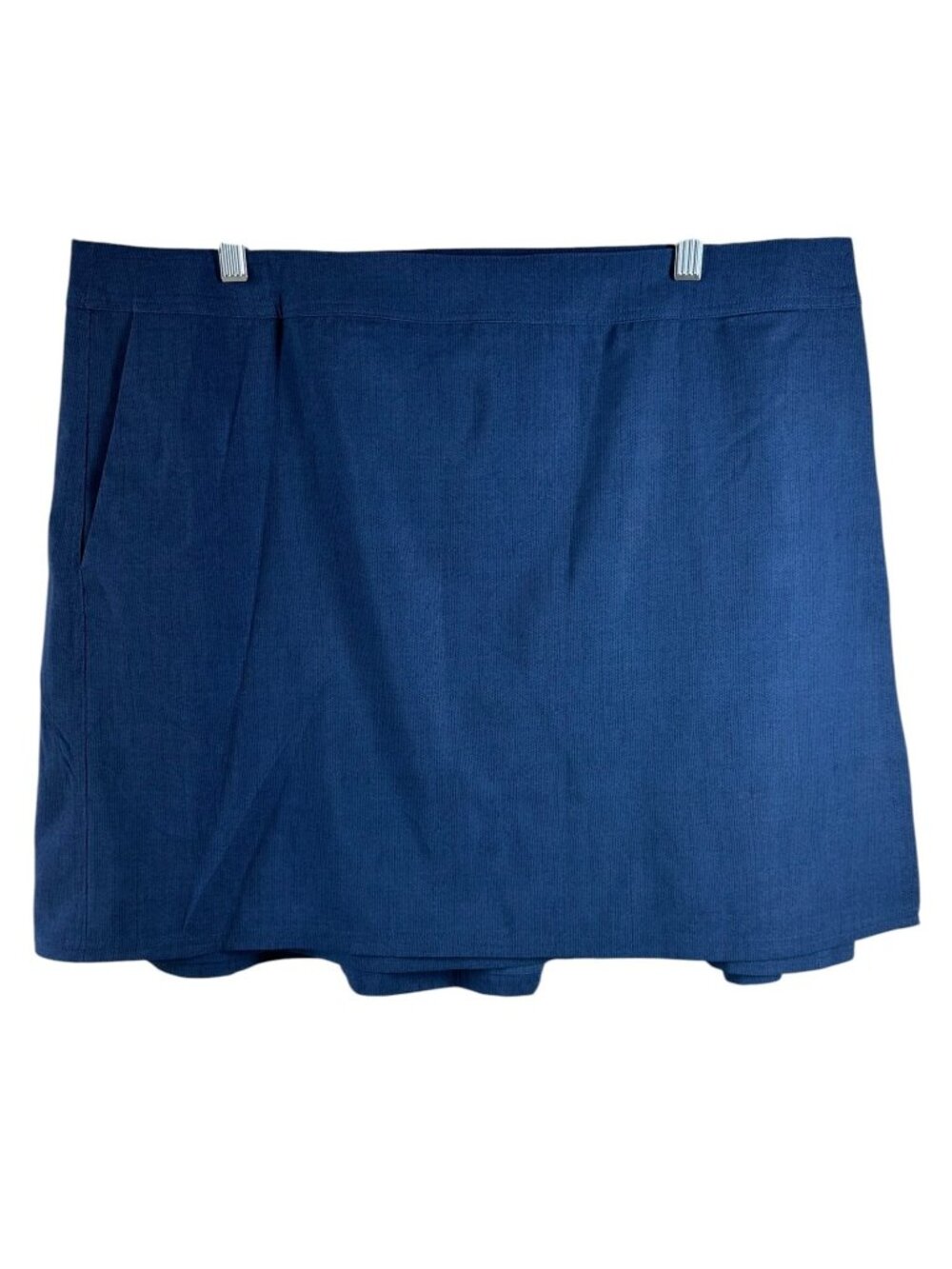 RipSkirt Navy Blue Wrap Skirt Travel Summer Hook & Loop Closure Women's XXL